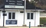 Typical Canadian Customs House in the islands