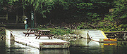 Georgia Island  north side upstream inner dock.