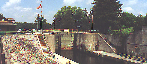 Lock #1 downstream gate