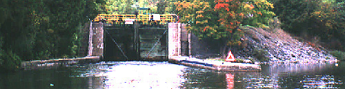 Lock 26 downstream gate