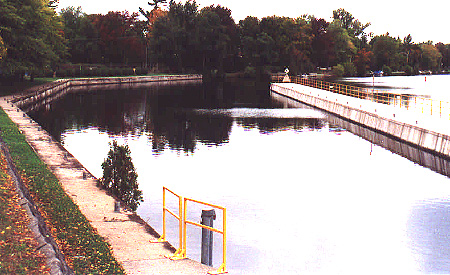 Lakefield maintenance dock