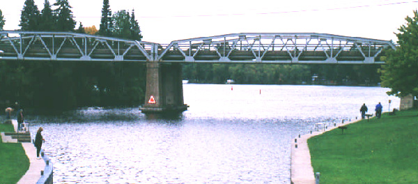 exit from Lake Katchewanooka under Hwy 28 bridge